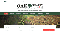 Desktop Screenshot of oakrealty.ca